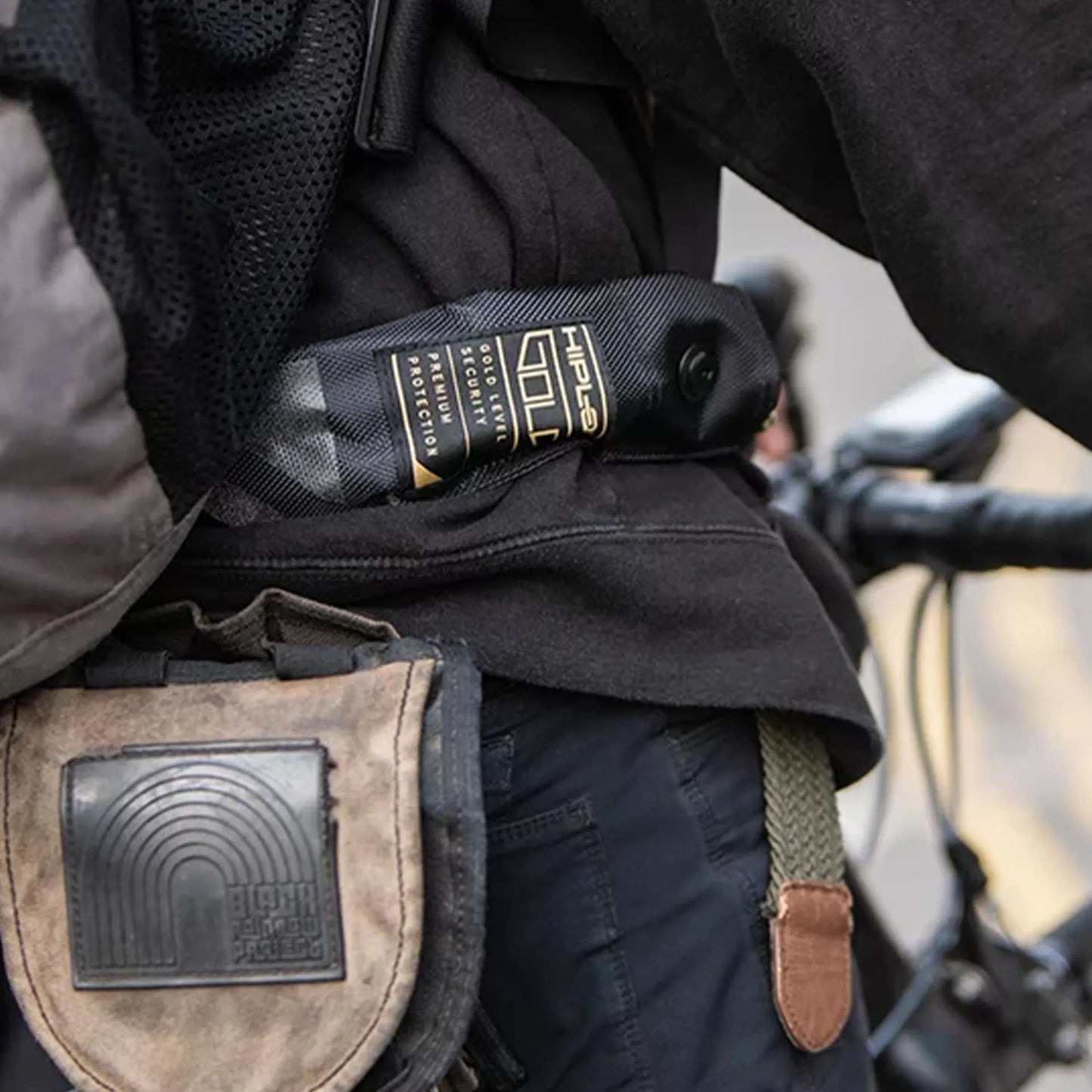 HIPLOK GOLD Wearable Chain Lock Maximum Security