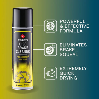 Weldtite Disc Brake Cleaner - 250ml