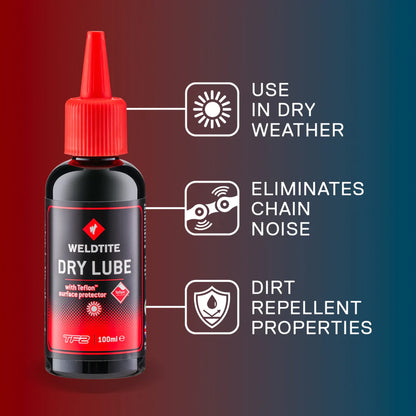 Weldtite Dry Lube With Teflon - 100ml